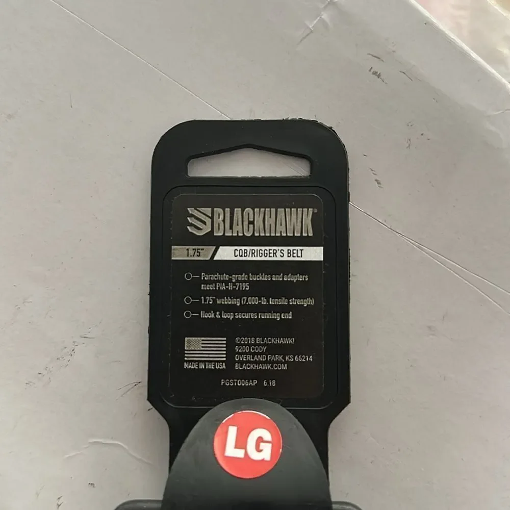 Blackhawk Cqb Emergency Rescue Rigger Belt